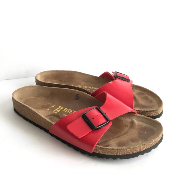 all red birkenstock